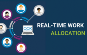 Real time work allocation