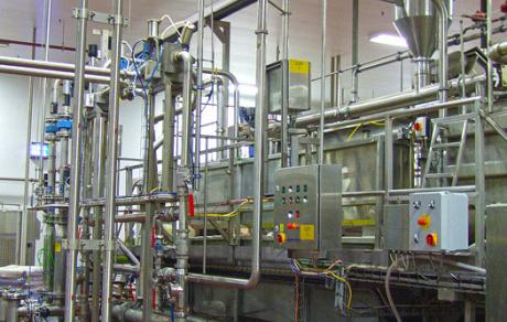 canning factory production line