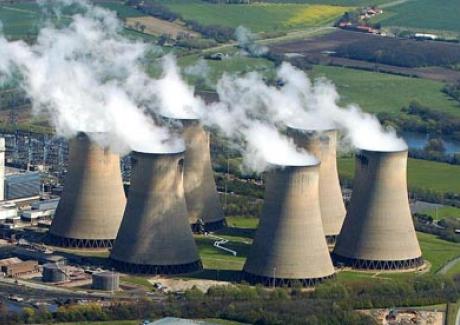 drax power station cooling towers